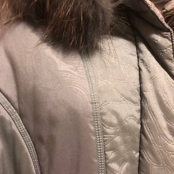 Frank Eden Winter Jacket w Fur Trim - Picture 6 of 7